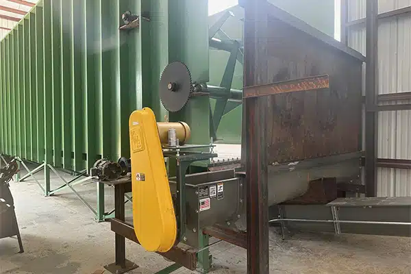 Screw Feeder is Designed with Additional Torque to Handle Head Load of Material
