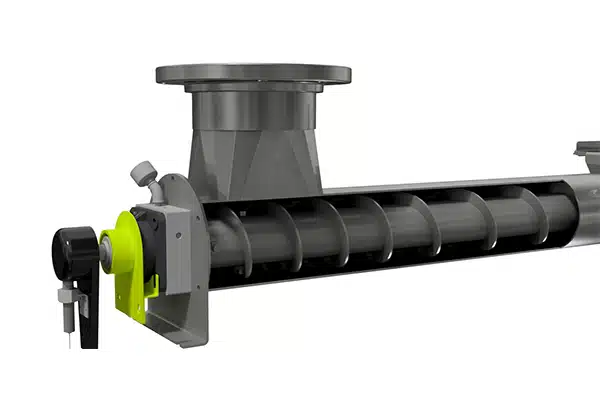 Stepped Pitch Under Inlet Provides Precise Metering