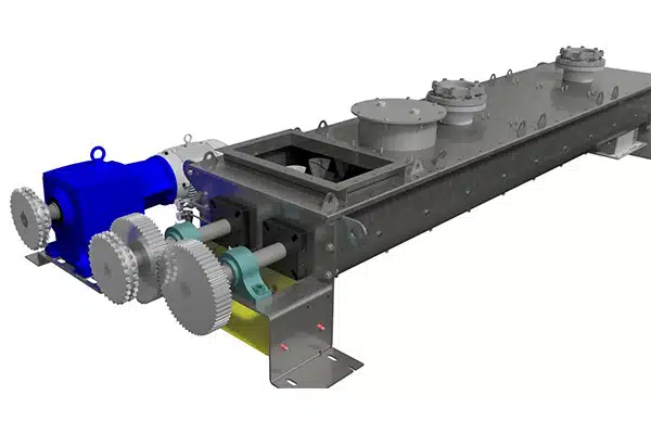 Inline Gear Reducer is Required for Use with Chain-and-Sprocket Secondary Drive