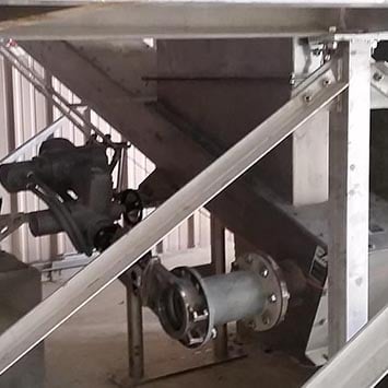 Biosolids Load Out System for Doe Branch WRP in Little Elm, Texas - KWS Manufacturing