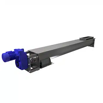 Shaftless Conveyor Conveys Sludge at Elevated Temperature to Dryer