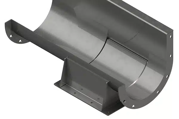 Contoured to Match Inside Diameter of Trough