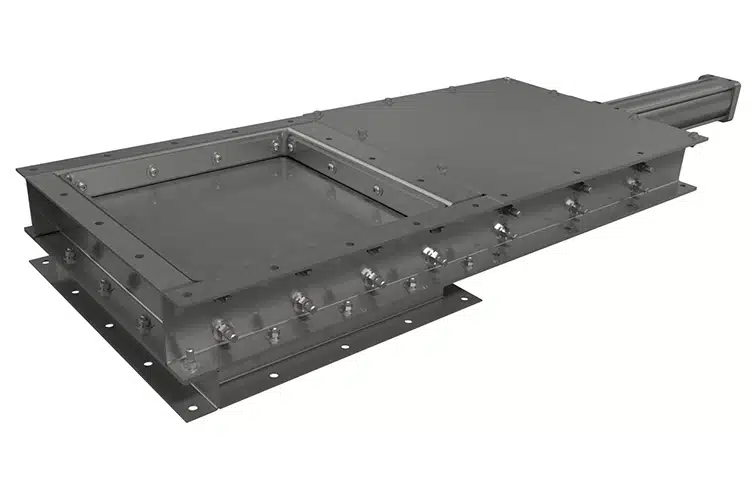 KWS Slide Gate was Designed, Manufactured, and Delivered in 5 Weeks