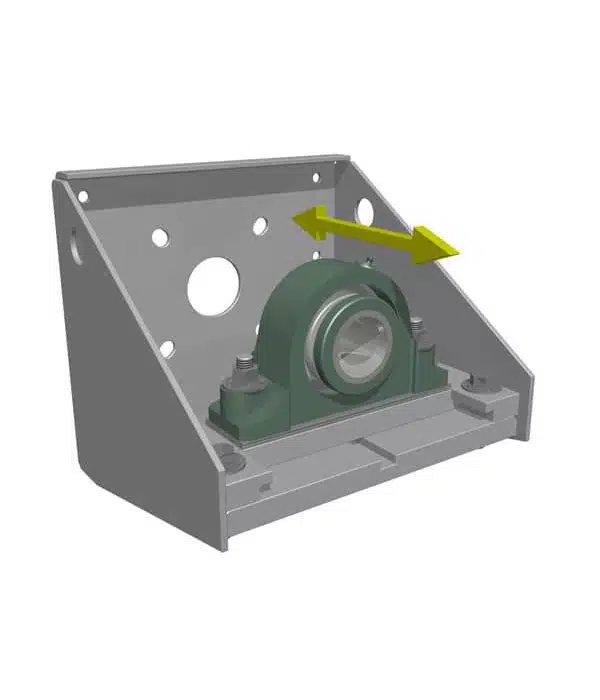 KWS Slider Base Trough End