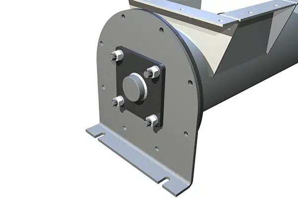 KWS Dead End Shaft Eliminates Material Leakage and Premature Failure of Seals and Bearings