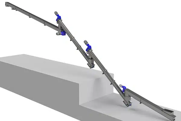 Granulated Sugar is Unloaded from Rail Cars