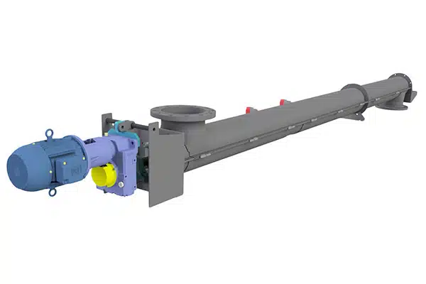 Screw Conveyor Conveys Pecans for Snack Food Manufacturer