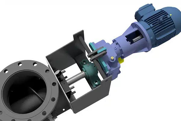 KWS Torque Arm Trough End Eliminates Stress on Drive Shaft