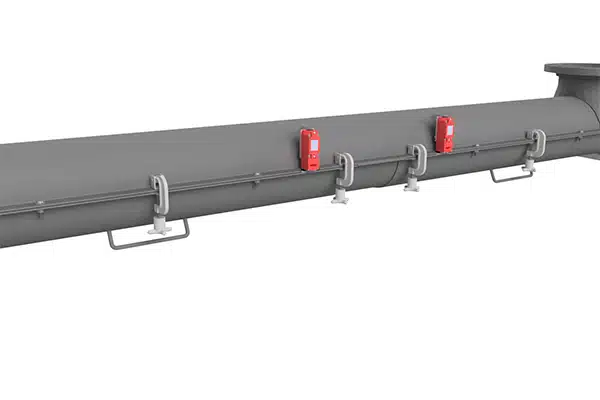 Safety Interlock Switches De-Energize Screw Conveyor When Door is Opened