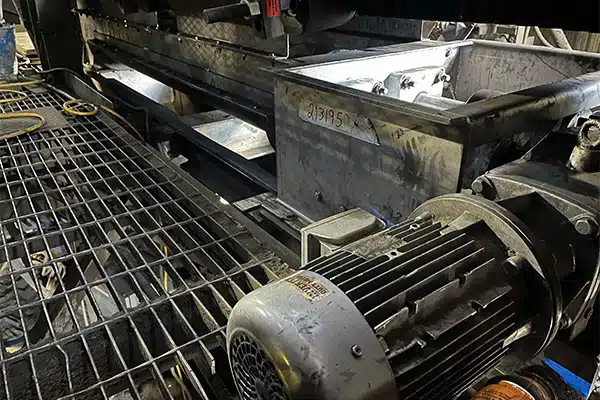 Twin Screw Conveyor was Constructed from AL-6XN, a Super Austenitic Stainless Steel that has Superior Resistance to Chloride-Induced Pitting and Stress Corrosion