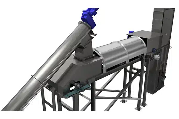 Weigh Belt Precisely Measures Bulk Material Rate to Torrefaction Process