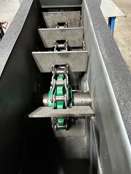 Welded Steel Chain is Constructed with Hardened Bushings and Pins