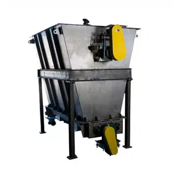 Storage Hopper with Live Bottom Screw Feeder and Thermal Processors for Sludge Drying System at Wyomissing Valley Treatment Plant in Reading, PA