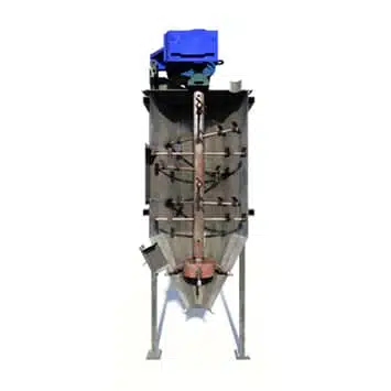Vertical Hoppers with Agitators for Fumed Silica