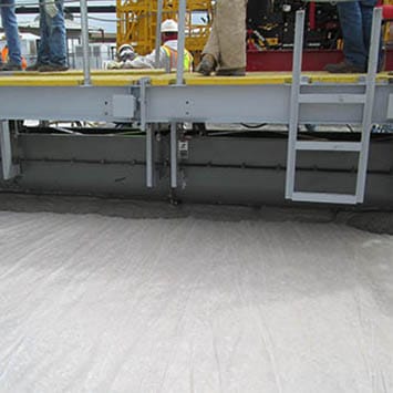 Screw Conveyor Used to Pour Concrete for Bridge in New Orleans - KWS Manufacturing