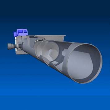 High Temperature Kiln Injection Screw Conveyor - KWS Manufacturing