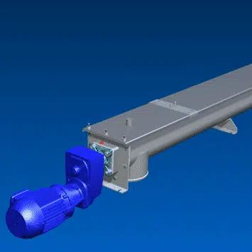 Paddle Screw Mixer for Petroleum Coke Blend