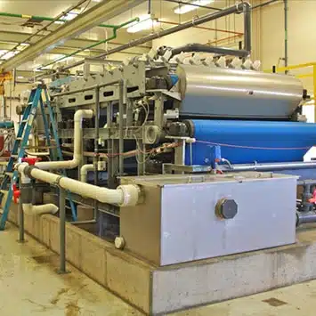 Flex-Wall Belt Conveyor for Conveying Biosolids at Somerset WTP in Somerset, KY