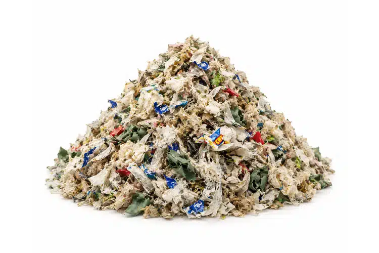 Shredded Plastic And Paper - KWS Manufacturing Company, LLC