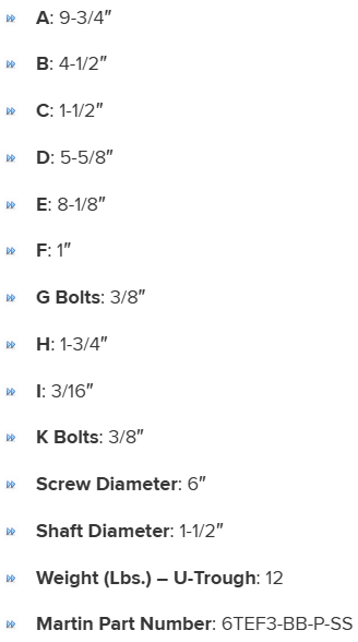 TEFO6112USS specifications