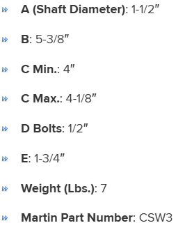 WPS112WL specifications