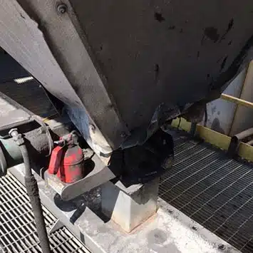 Inclined Screw Conveyor for Conveying Wood Ash at West Fraser Lumber Mill in Leola, AR