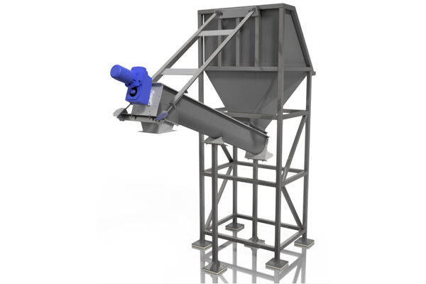 KWS Recommends an Inlet Length of No More Than 2 Times Diameter for Inclined Screw Feeders