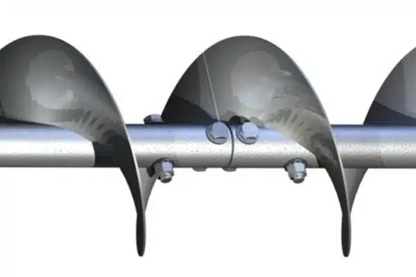 Close-Coupled-and-Clocked Screws Create Continuous Helix
