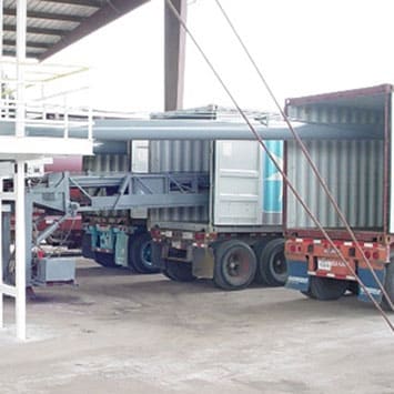 Special Cantilevered Screw Conveyor for Columbia Pacific Bio-Refinery in Clatskanie, OR - KWS Manufacturing