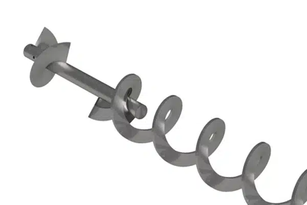 KWS Heavy-Duty Shaftless Spiral with Special Design Torque Tube Eliminated Plugging Problems