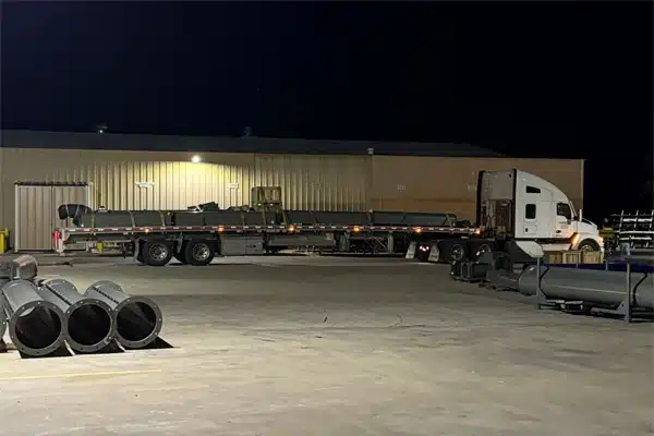 Truckload of Screw Conveyor Components Leaves KWS Facility