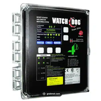 Bucket Elevator Hazard Monitoring Sensors