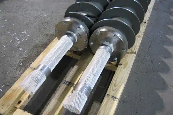 Screws with Flanged Shafts-to-Pipe Connection are Ready for Shipment