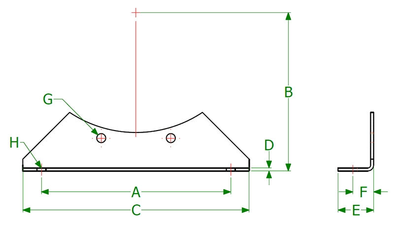 Dimensional Diagram for FT4
