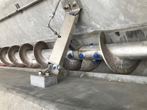 Grit Screws for Yonkers Wastewater Treatment Plant in Yonkers, NY