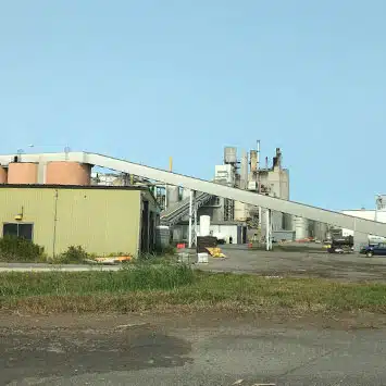 Metering Hot Lime from Silo at International Paper in Ticonderoga, NY