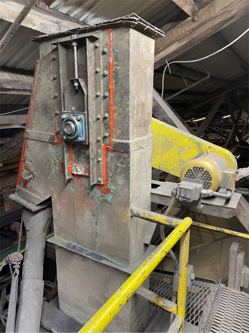 Existing Bucket Elevator was Worn Out and Could Not Meet Capacity