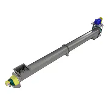 Heavy Duty Screw Feeder for Metering Lime Kiln Dust at Major Lime Supplier in AL