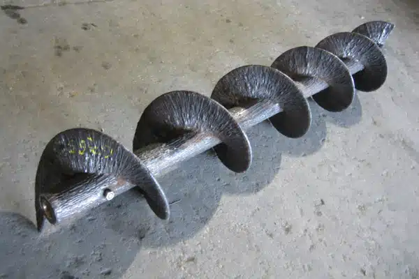 Carrying Faces, OD, and Center Pipe are Hardsurfaced with Chromium Carbide
