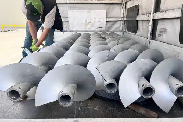 Stainless Steel Screws are Loaded in Hot Shot for Direct Delivery to PPP Plant