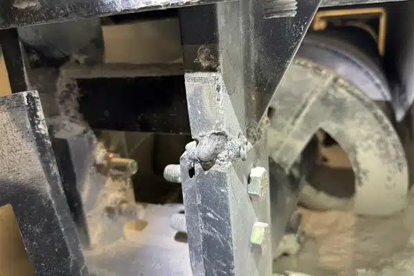 Existing Hanger Failed Due to Flexing and Fatigue