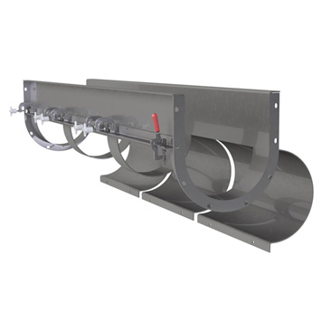 Improved Trough Design with Drop Bottoms for Zinc Recycler