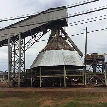 Metering Wood Bark at Georgia-Pacific Mill in Crossett, AR