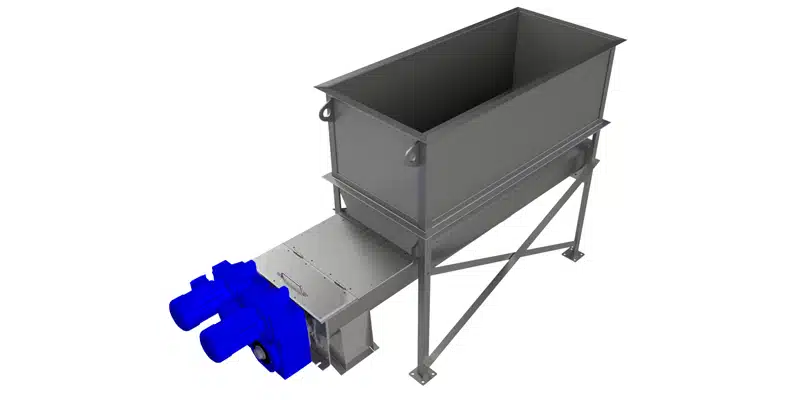 New KWS Hopper and Twin-Screw Feeder Completely Eliminated Downtime