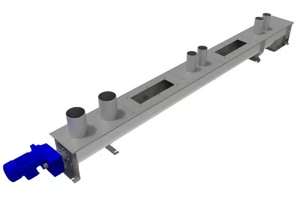 Inlets are Fed by Coperion K-Tron Volumetric Feeders