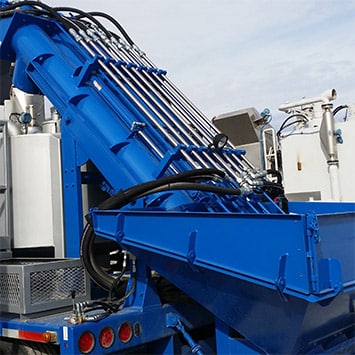 Blender Truck Sand Screws for Frac Sand and Proppant - KWS Manufacturing