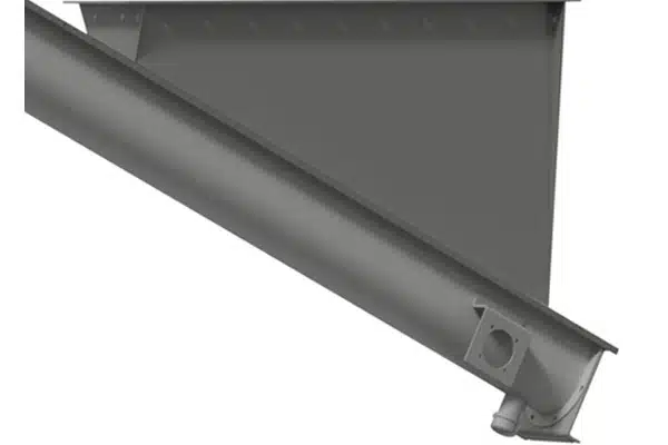 Inlet Transition Mounted Directly to Vacuum Belt Filter