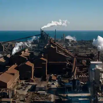 Screw Conveyors for Conveying EAF Dust  at Cleveland Cliffs