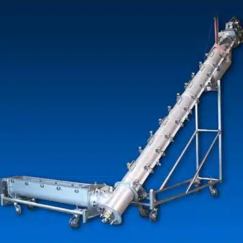 Food Grade Screw Conveyor System for Cookie Toppings