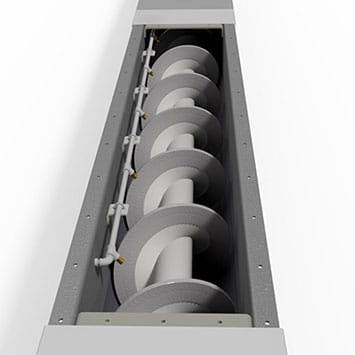 Screw Conveyor Solves Housekeeping Issues for Chromium Production Facility in Castle Hayne, NC - KWS Manufacturing